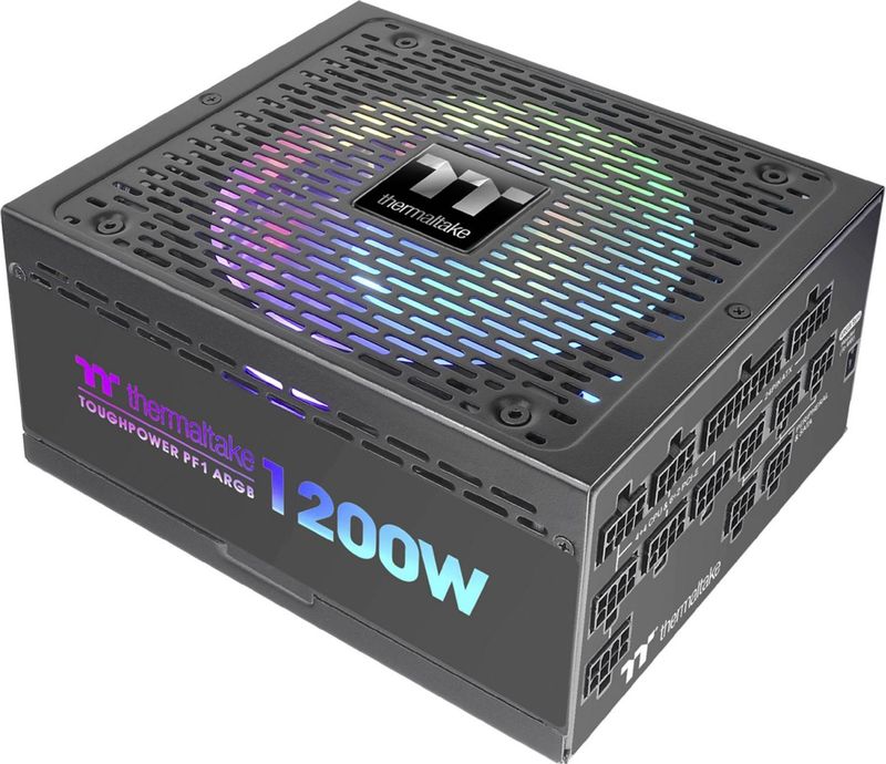 Thermaltake ToughPower PF1 (1200 W), PC-voedingseenheid, Zwart