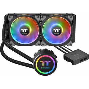 Thermaltake - Floe DX RGB - Vloeistofkoeling - Zwart - Aluminium