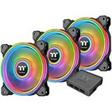 Thermaltake - Riing Quad Radiator Fan - 3 Pack - Zwart - TT Premium Edition