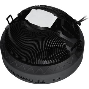 Thermaltake UX 100 Air Cooler ARGB | stille 120 mm PWM-ventilator | voor Intel en AMD socket | 5V adresseerbaar | 65W | zwart