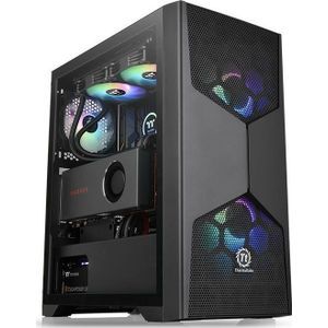 Thermaltake - Commander G31 TG ARGB - Mid-Tower - Zwart - Glas