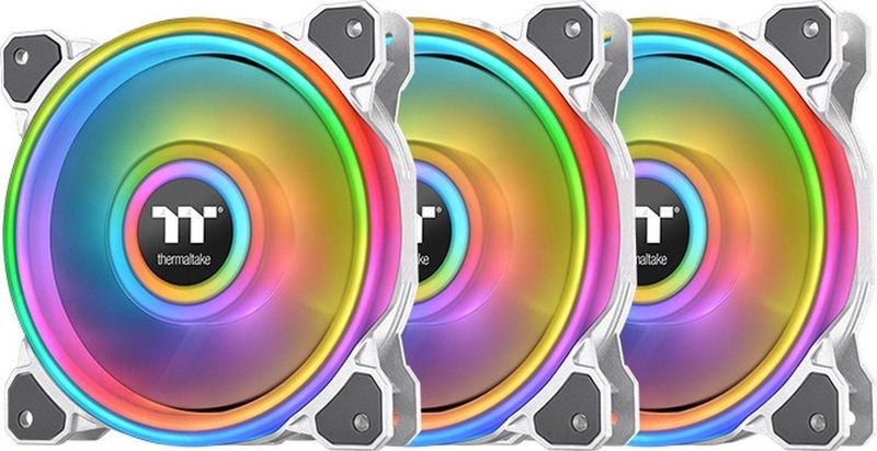 Thermaltake Riing Quad 12 RGB  TT Premium Edition - 3Pack, 120mm