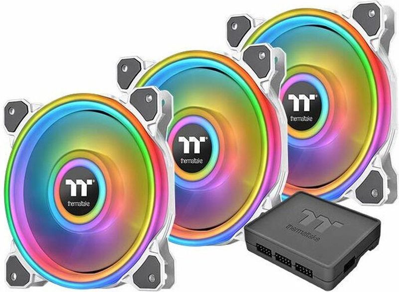 Thermaltake Riing Quad 12 RGB  TT Premium Edition - 3Pack, 120mm
