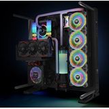 Thermaltake - Riing Quad - Case Fan - Wit - 3 Pack