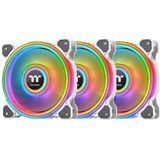 Thermaltake - Riing Quad - Case Fan - Wit - 3 Pack