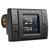 Thermaltake - Pacific TF2 - Temperatuur- en Debietmeter - Zwart - Compatibel met G1/4-aansluitingen