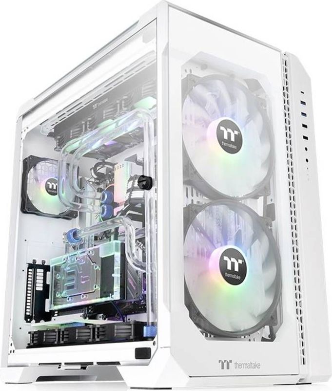 Thermaltake - View 51 TG Snow - PC-behuizing - Wit - Full Tower