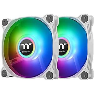 Thermaltake - Pure Duo 12 ARGB - Ventilator - Wit - 120 mm - 2 x
