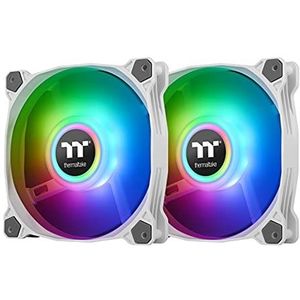 Thermaltake - Pure Duo 14 ARGB - PC Ventilator - Wit - 140 mm - 2 x