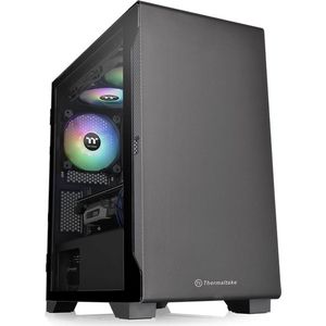 Thermaltake - S100 TG - PC-behuizing - Zwart - Stalen Constructie - Tempered Glass