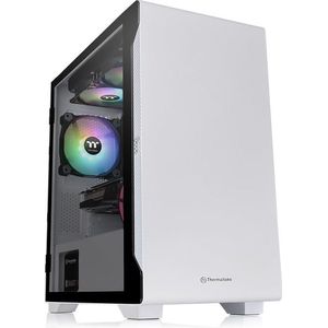 Thermaltake - S100 Sneeuw Editie - PC-behuizing - Wit - mATX, Mini-ITX