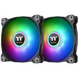 Thermaltake - Pure Duo 14 ARGB - Ventilator - Zwart - 140 mm - 2 x