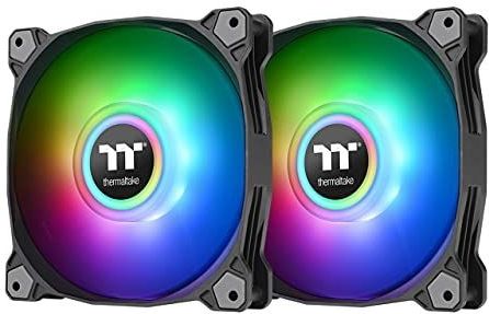 Thermaltake - Pure Duo 14 ARGB - Ventilator - Zwart - 140 mm - 2 x