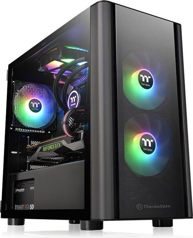 Thermaltake - V150 - Micro Chassis - Zwart - Gehard Glas