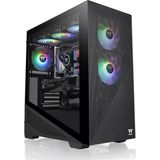 Thermaltake Divider 370 TG ARGB tower behuizing 2x USB-A 3.2 (5 Gbit/s), 1x Audio, Window-kit