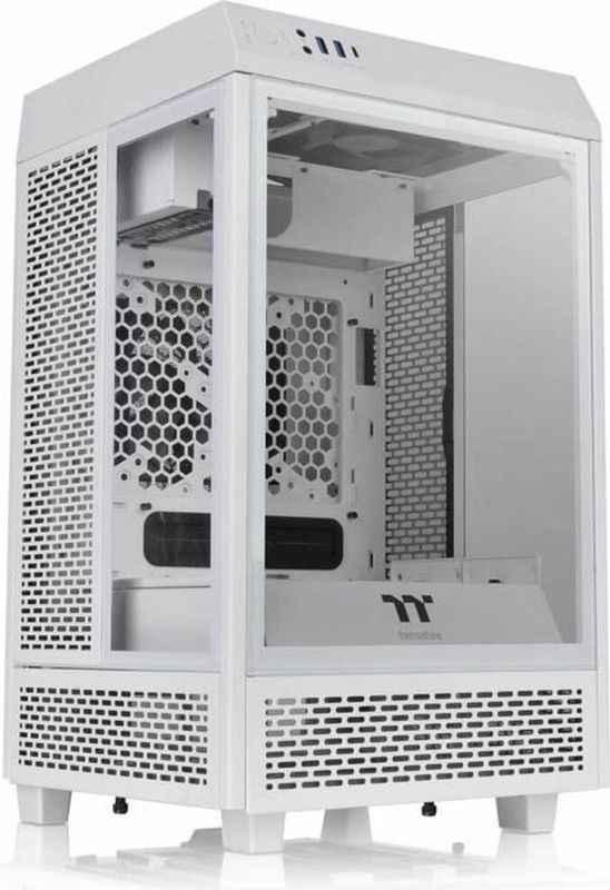 Thermaltake - Tower 100 Snow - PC-Behuizing - Wit - Mini-ITX