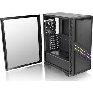 Thermaltake - Versa T35 TG RGB - PC-behuizing - Zwart - Glas