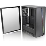 Thermaltake H350 TG RGB (ATX, mATX, Mini-ITX), PC-behuizing, Zwart