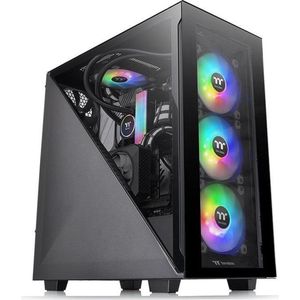 Thermaltake - Divider 300 Tg - Pc-behuizing - Midi Tower - Spcc - Zwart