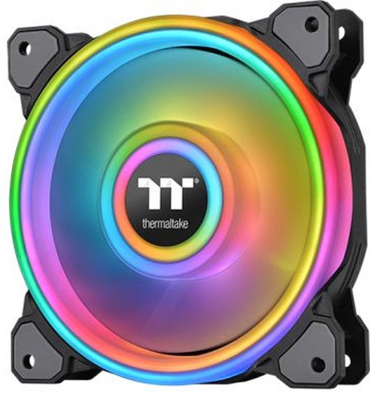 Thermaltake - Riing Quad 14 RGB - Radiatorventilator - Zwart - TT Premium Edition
