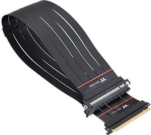 Thermaltake PCI-E 4.0 Extender - 16X - 60cm - Zwart