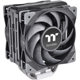 Thermaltake Toughair 510 CPU-koeler zwart | stil 2X 120 mm -PWM-ventilator | voor Intel en AMD socket | LGA-1700 compatibel | Zwart