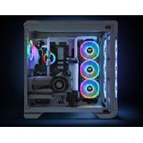 Thermaltake - Riing Trio 12 RGB - Radiatorventilator - Wit - 120 mm - 3 x