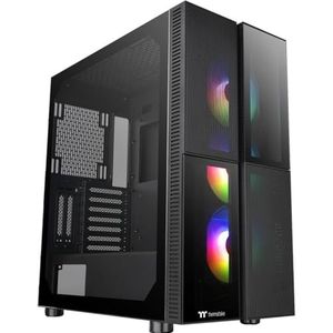 Thermaltake - Versa T26 - Torenkast - Zwart - Gehard Glas - ARGB
