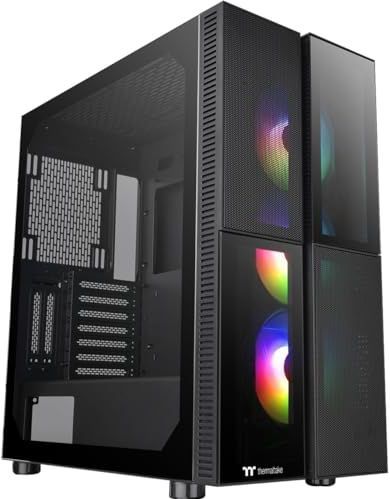 Thermaltake - Versa T26 - Torenkast - Zwart - Gehard Glas - ARGB