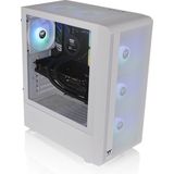 Thermaltake - S200 TG - PC-Behuizing - Wit - Mid-Tower - ARGB