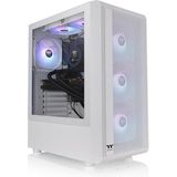 Thermaltake - S200 TG - PC-Behuizing - Wit - Mid-Tower - ARGB
