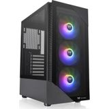 Thermaltake - View 200 TG ARGB - PC-behuizing - Zwart - ATX