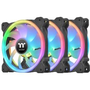 Ventilator - Zwart - 120mm - RGB Verlichting - Luchtstroom 77,6 CFM