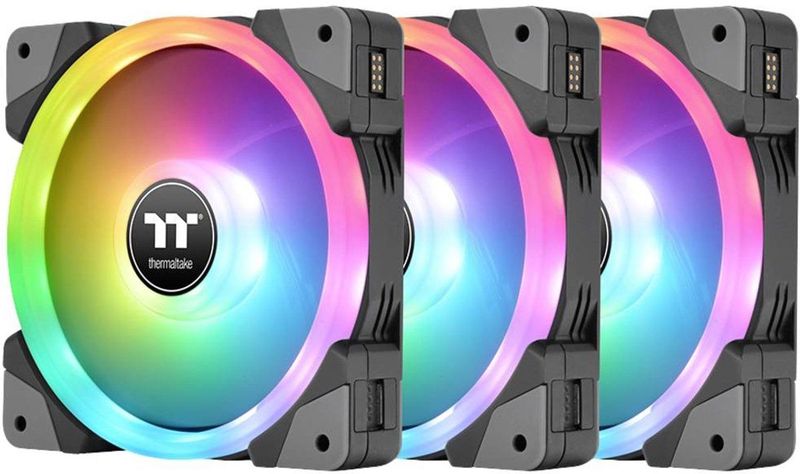 Thermaltake - TT SWAFAN EX14 RGB - PC Koelventilator - Zwart - 140 mm - 3x