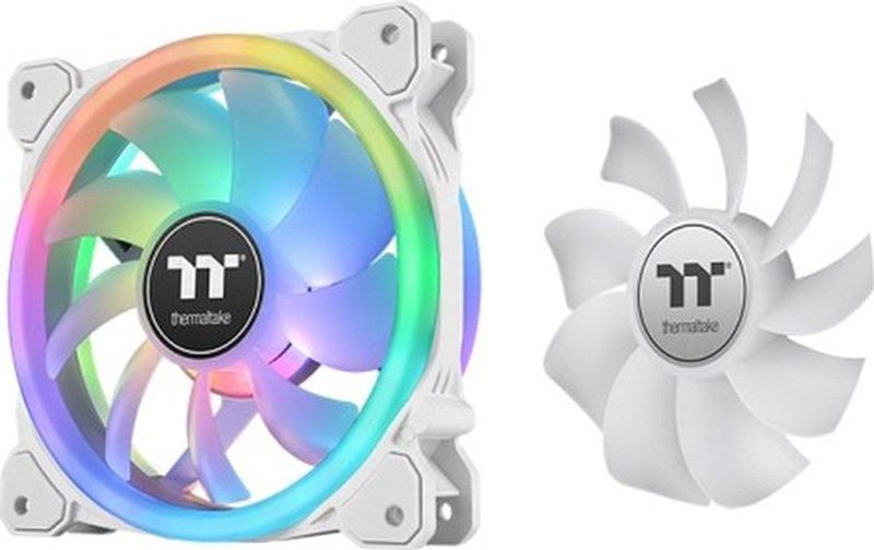 Thermaltake - TT SWAFAN 14 RGB - Radiatorventilator - Wit - 3 Stuks
