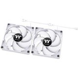 Thermaltake CT120 PC Cooling Fan White | 2 stuks