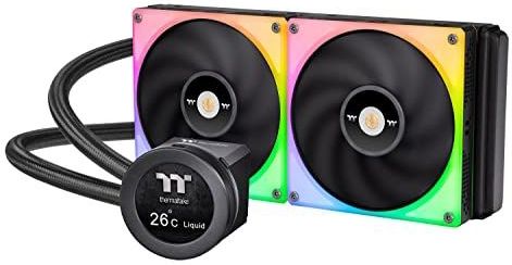 Thermaltake - Toughliquid Ultra 280 RGB - CPU Waterkoeler - Zwart - Efficiënt Koelsysteem