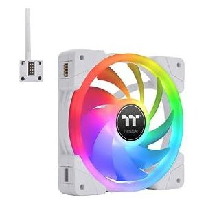 SWAFAN EX12 RGB White | PC Cooling Fan | TT Premium Edition | 3 stuks