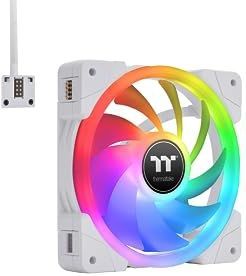 Thermaltake - SWAFAN EX12 RGB - PC Cooling Fan - Wit - 120mm