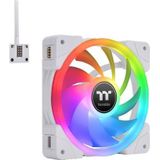 Thermaltake TT SWAFAN EX14 RGB FAN Premium 3er wh CL-F162-PL14SW-A (140 mm), PC ventilator, Transparant, Wit