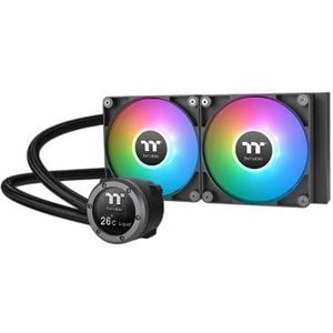 Thermaltake TT TH240 V2 Ultra ARGB Sync CPU Liquid Cooler Alles-in-één, CPU waterkoelers, Zwart