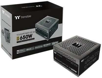 Thermaltake Toughpower GF A3 650W PC-netvoeding 650 W 80 Plus Gold