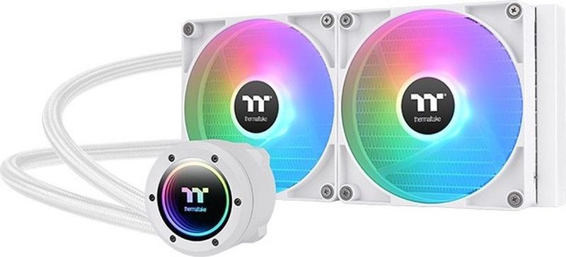 Thermaltake - TH280 V2 ARGB Sync - All-In-One Liquid Cooler - Snow Edition - Waterkoeling