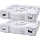 Thermaltake - CL-F169-PL12SW-A - PC-Ventilator - Wit - Incl. LED-Verlichting
