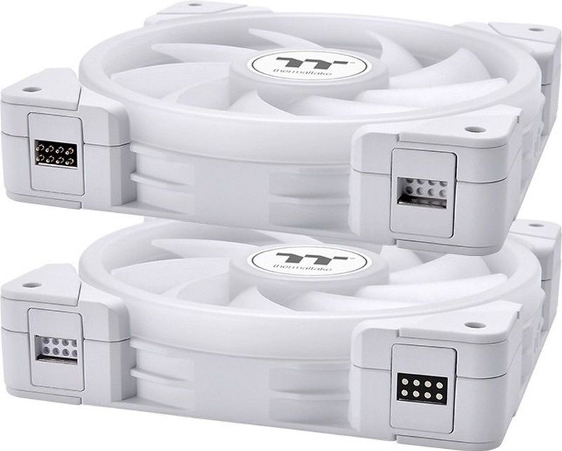 Thermaltake - CL-F169-PL12SW-A - PC-Ventilator - Wit - Incl. LED-Verlichting