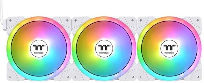 Thermaltake - Swafan EX14 - PC Ventilator - Wit - 140 mm - 3 x