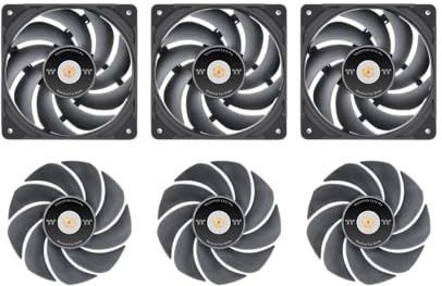 Thermaltake - EX14 Pro - PC Ventilator - Zwart - 140 mm - 3 Stuks