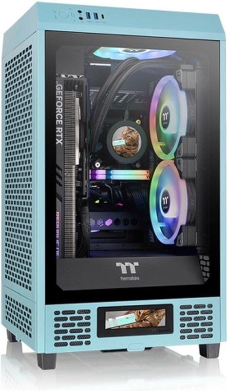 Thermaltake - Tower 200 - PC-behuizing - Mini Tower - Gehard Glas - Gaming