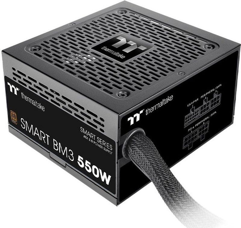 Thermaltake - Smart BM3 - Voeding - Zwart - 550W - 80 PLUS Bronze