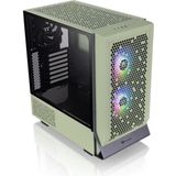 Thermaltake - Ceres 300 TG ARGB - PC-behuizing - Groen - ATX, Mini-ITX, mATX